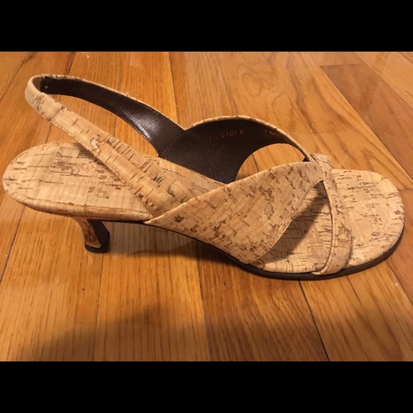 Donald J. Pliner - cork dress sandals - Picture 1 of 3